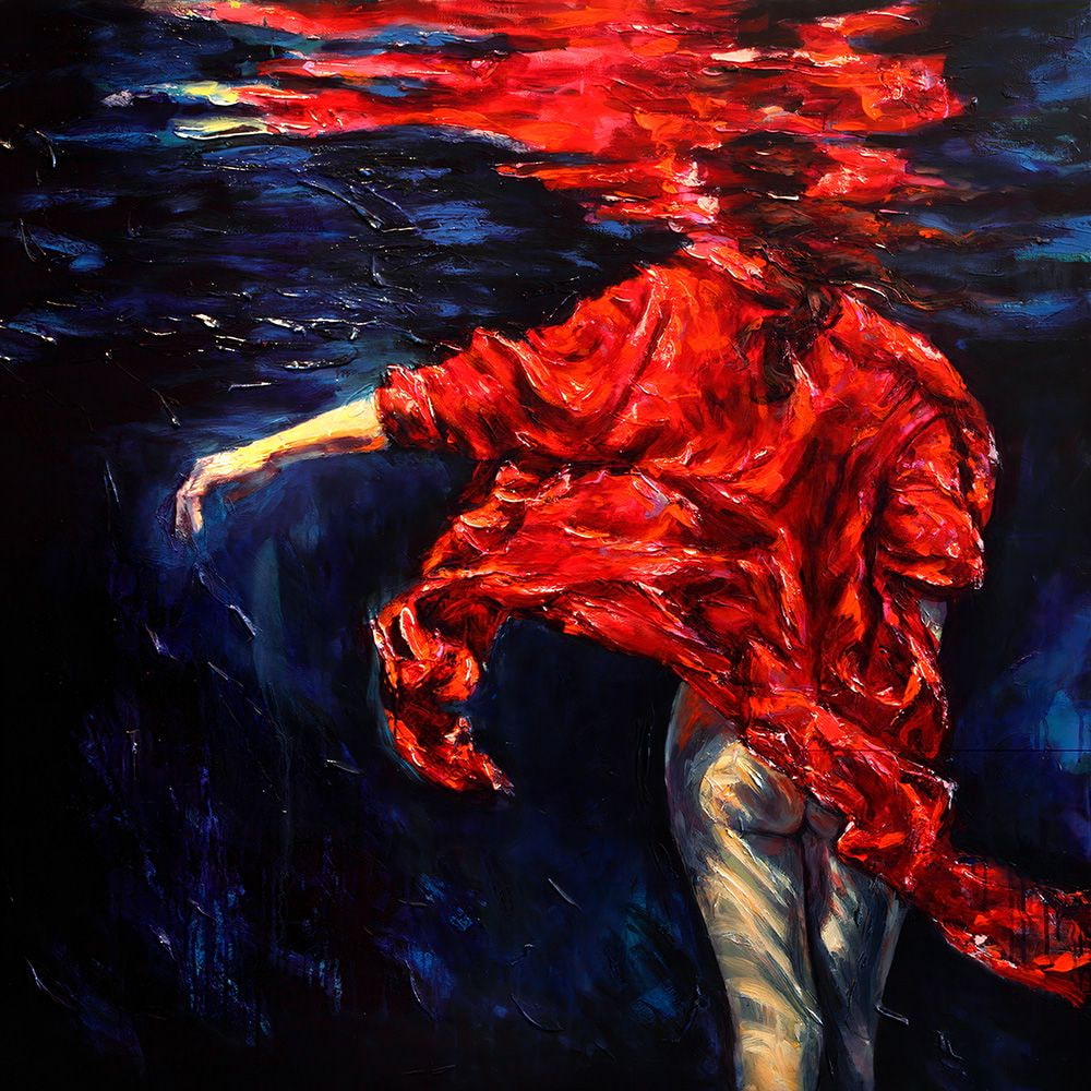 Red Goddess Floating