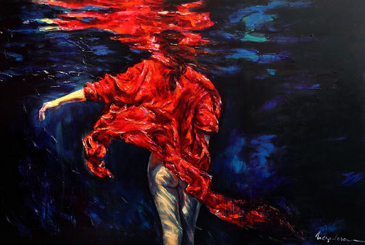 Red Goddess Floating II
