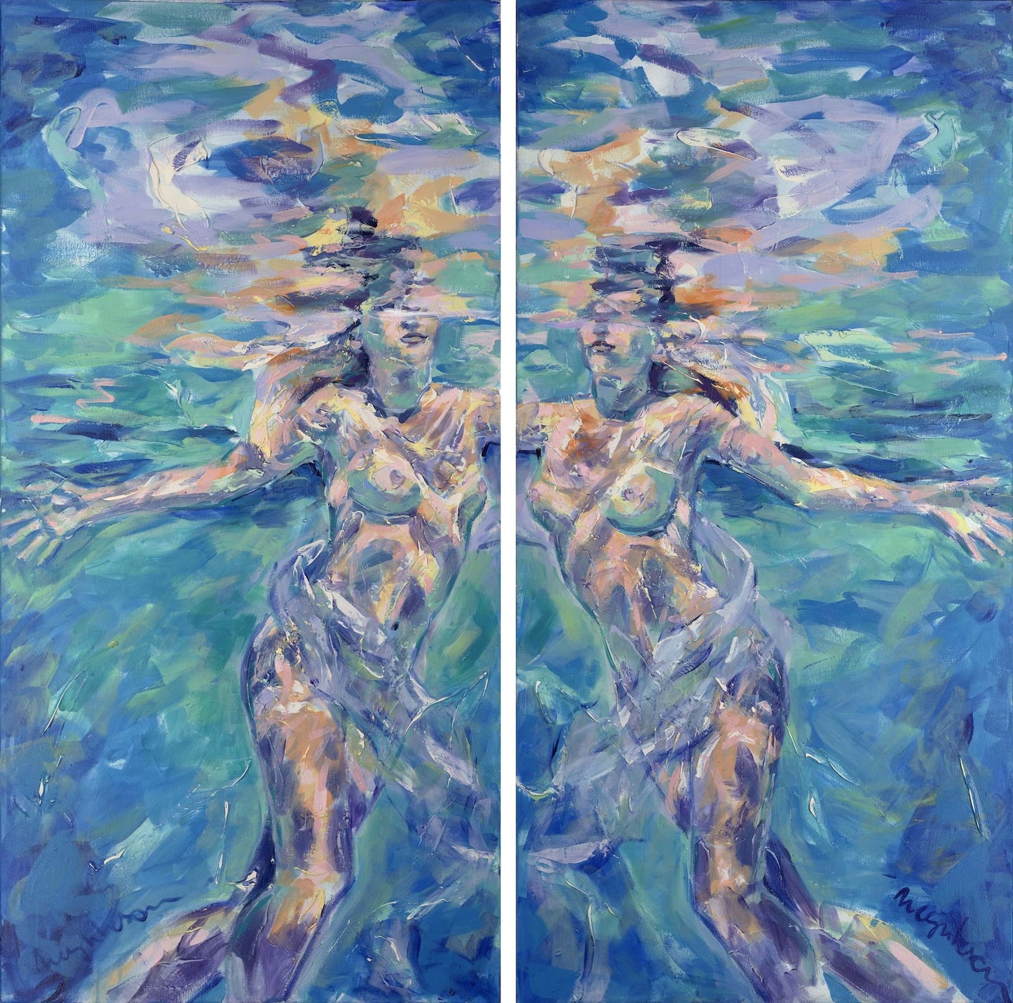Twins ( diptych )