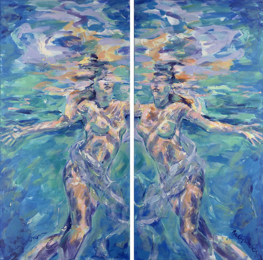 Twins ( diptych )